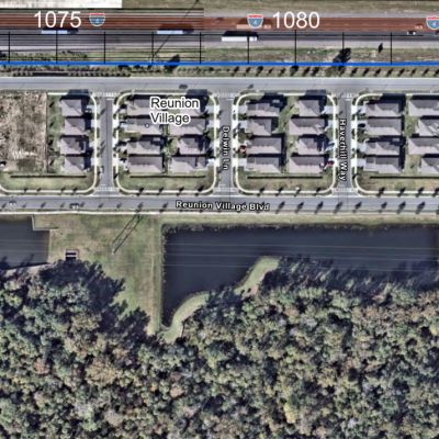 Image of Reunion Village survey area