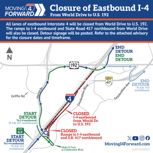 Detour map