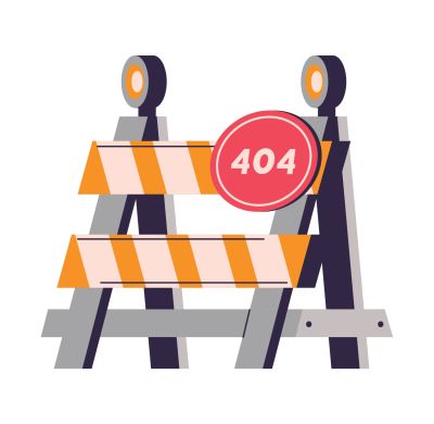 404-error-caution-barrier-free-vector